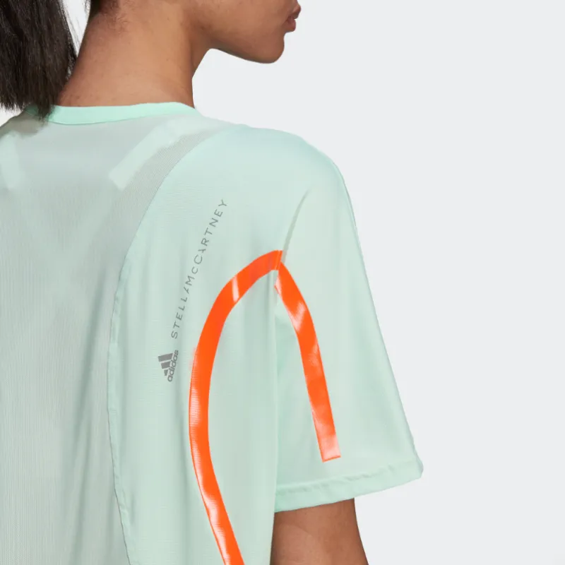 Adidas x Stella McCartney Adidas X Stella McCartney Co titled Series Raglan Sleeve T Shirt Women's Light Green-5