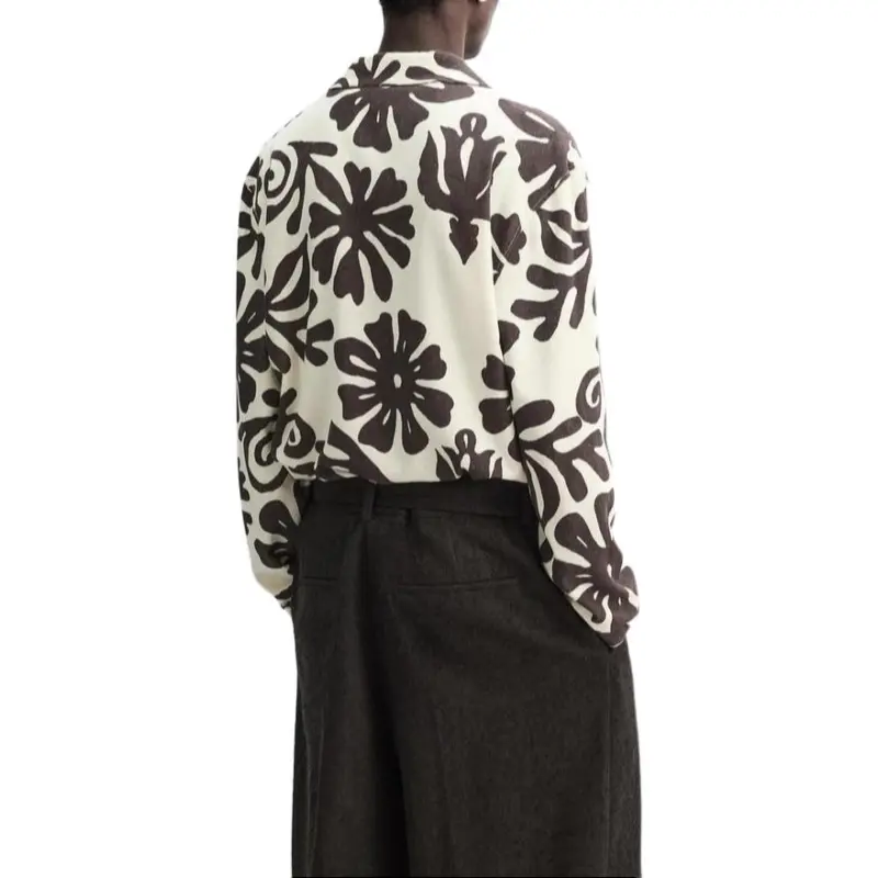 Nanushka X ZARA Nanushka Collaboration Shirts Men Brown-5