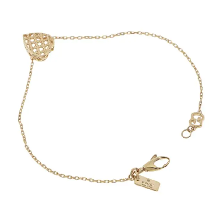 GUCCI 18K Gold Bracelets Unisex Gold-1