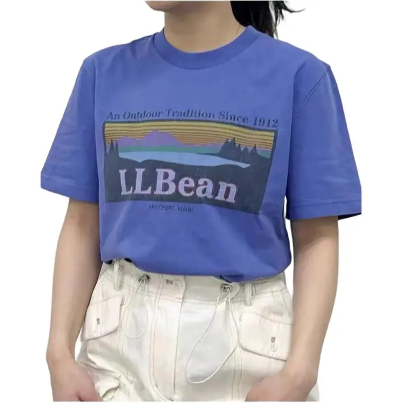 L.L.Bean T-Shirts Men Blue-4