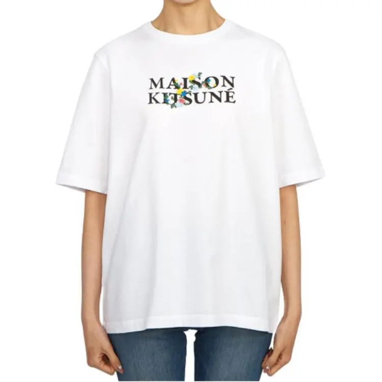 Maison Kitsune Maison Kitsune T Shirts And Polos White-2