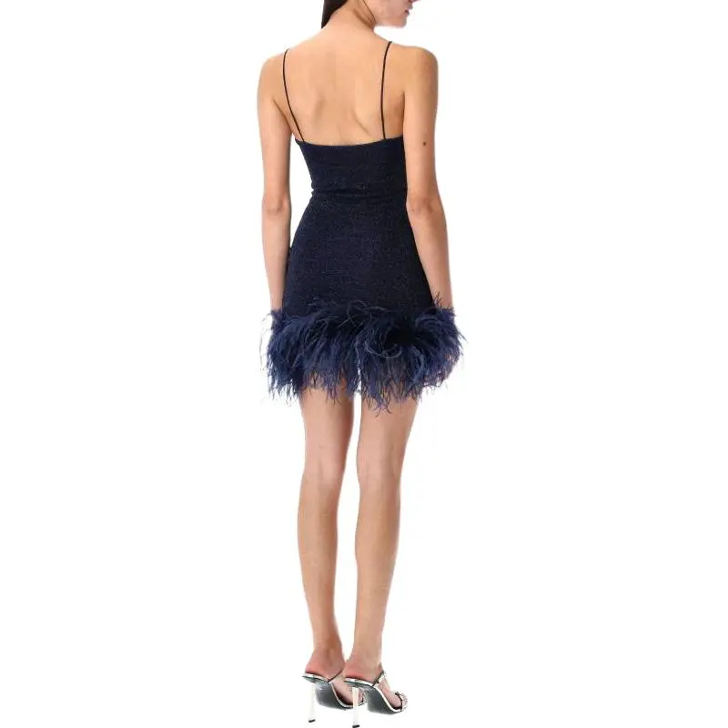 Oséree Lumiere Plumage Mini Dress-1