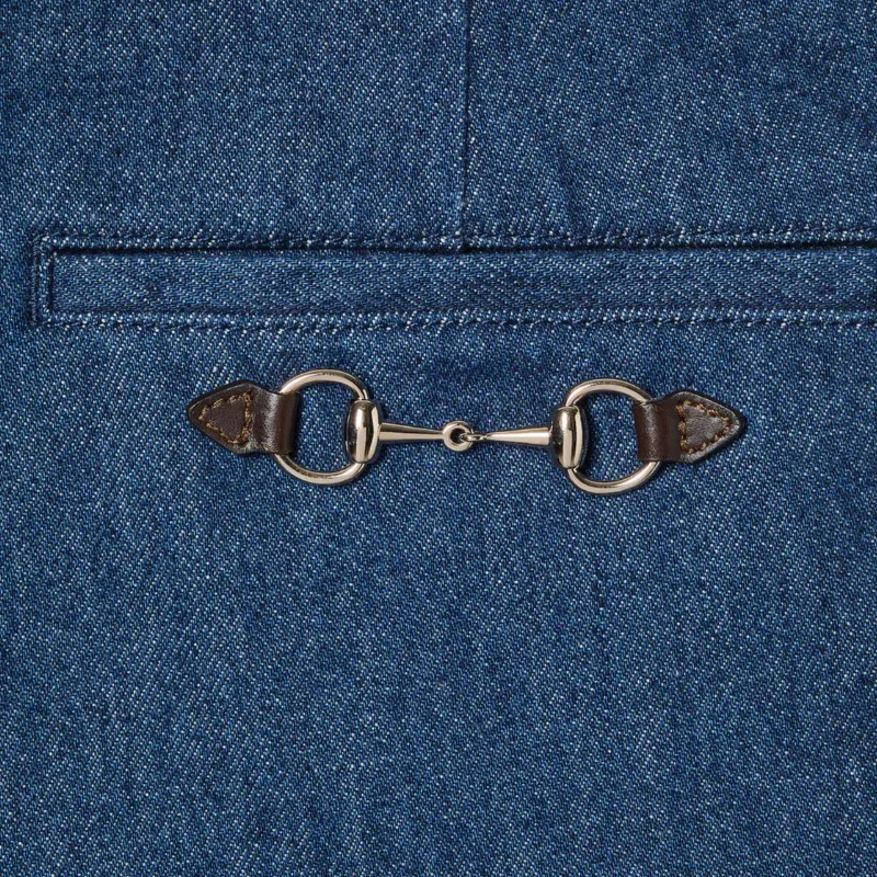 GUCCI Logo Detailed Low Waisted Shorts-5