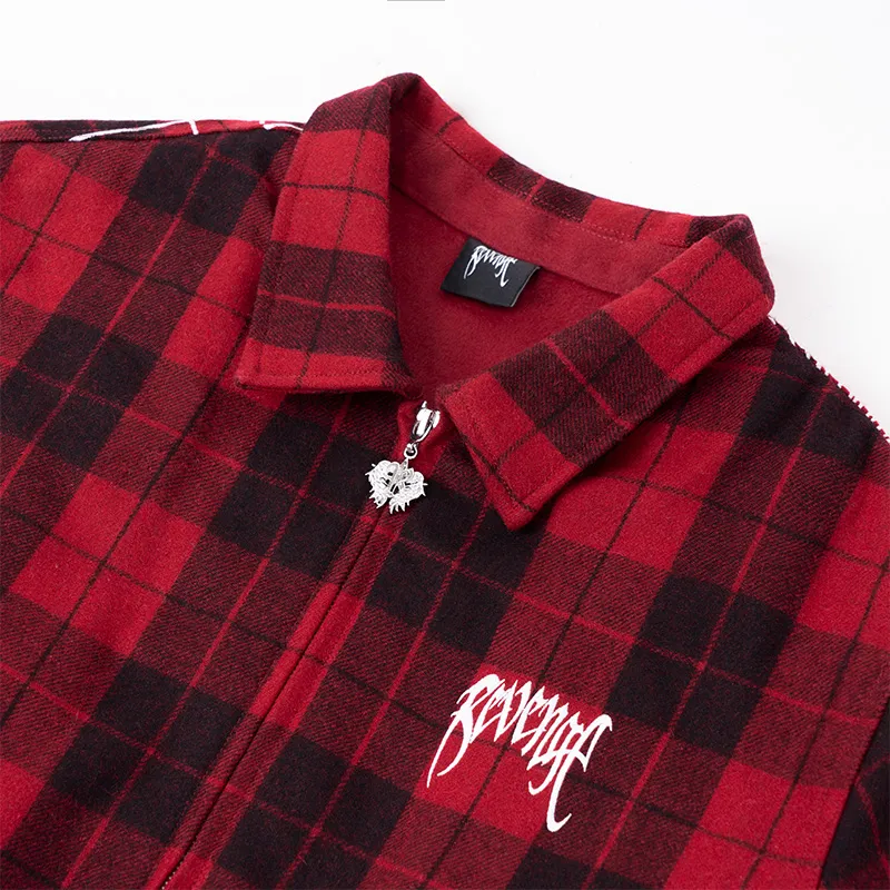 Revenge Jackets & Coats Unisex Red-2