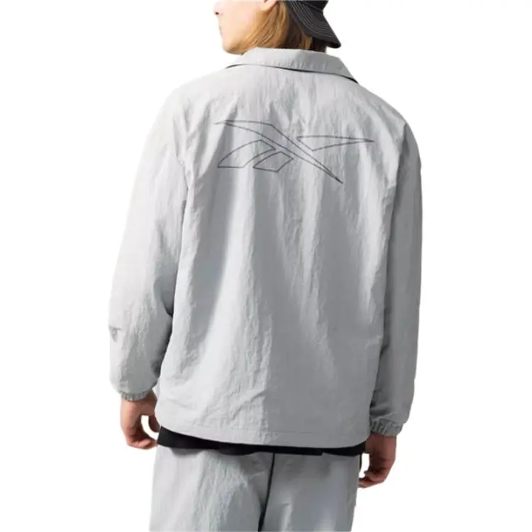 Reebok Jackets Coats Unisex Light Gray-3