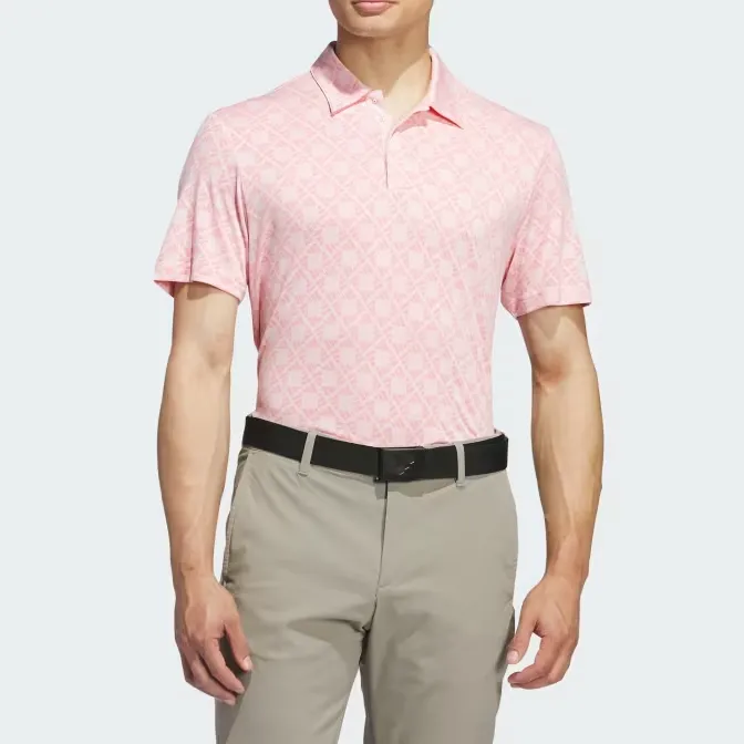 Adidas Free Shipping With AdiClub Ultimate365 Tour HEAT.RDY Jacquard Polo Shirt-2