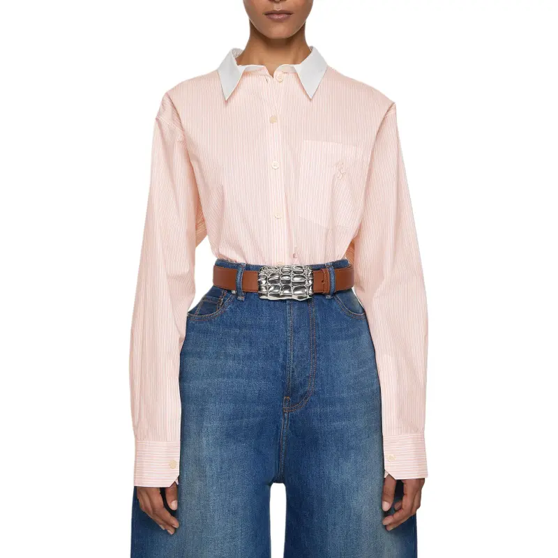 Acne Studios Shirt Women's Salmon Pink-1