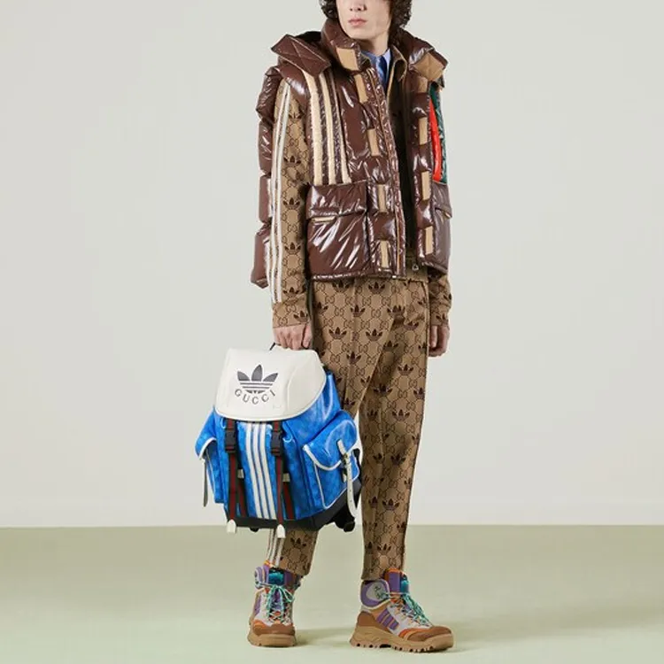 GUCCI X Adidas Gg Trefoil Zip Jacket-2