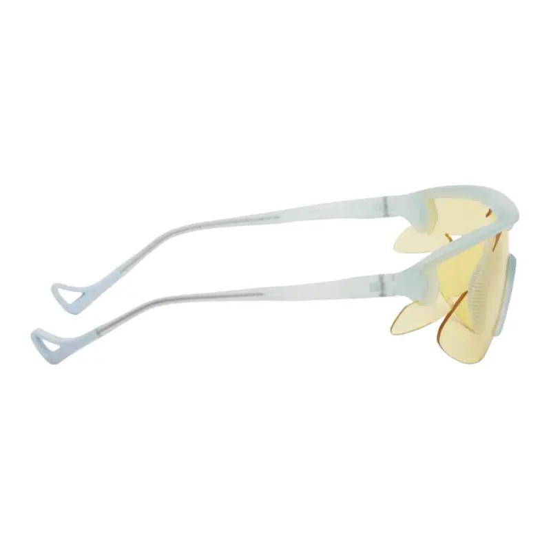 District Vision Subject To Official Website Irregular Shape Sunglasses Men's Gray-1