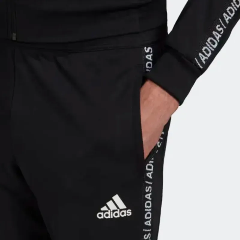 Adidas Soccer Bottoms Men Black-2