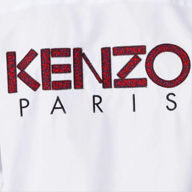 KENZO Shirts Men White-4