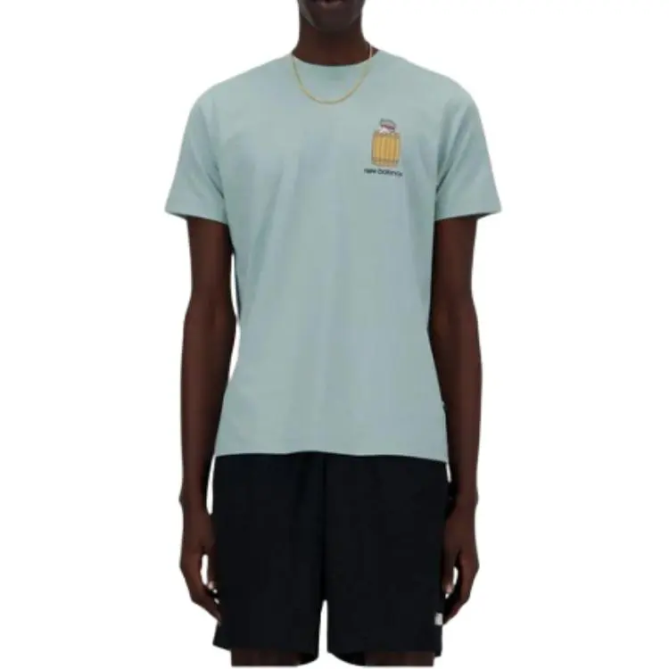 New Balance T Shirt Men's Green-2