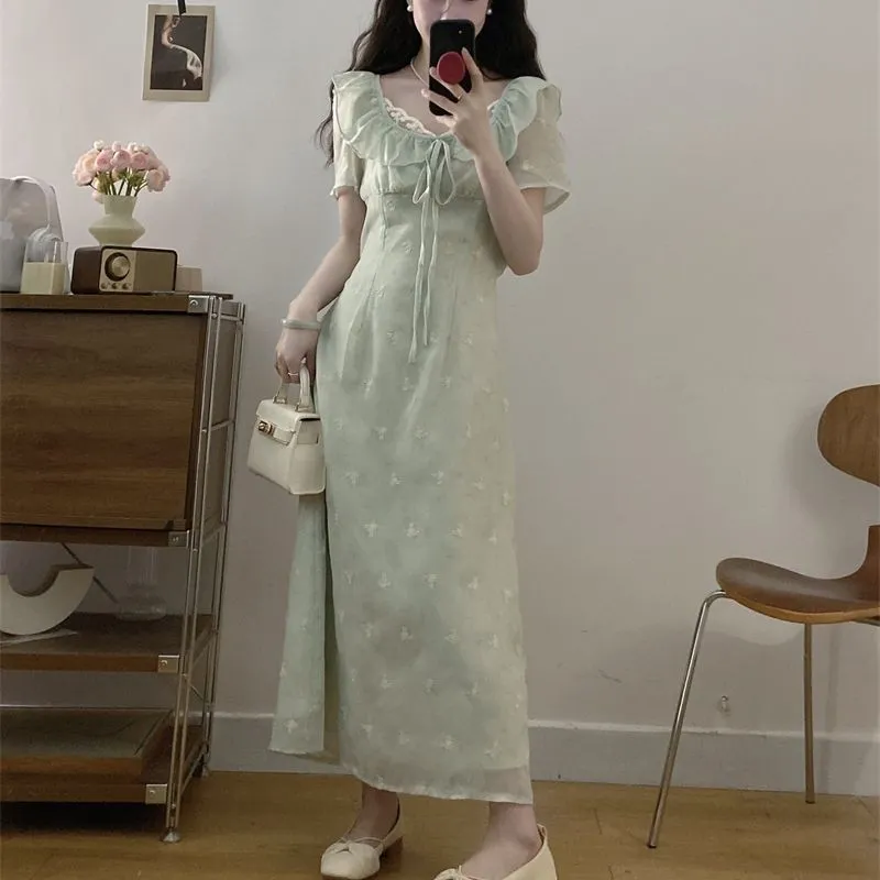 GULIANFEI Short Sleeved Dress Women's-2
