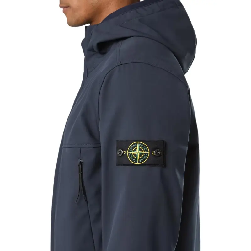 STONE ISLAND Zip Up Hooded Jacket-5