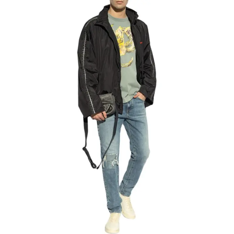 DIESEL J Caron High Neck Track Jacket-4