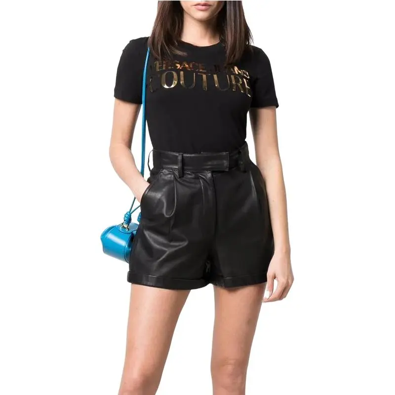 VERSACE JEANS COUTURE SS22 T Shirt Women's Black-1