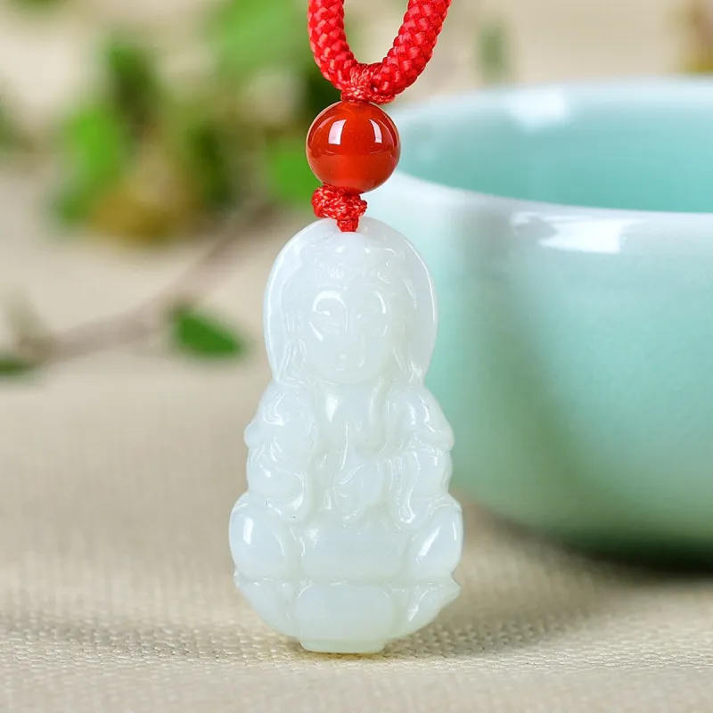 TAMINA Pendants White Jade Men's-1