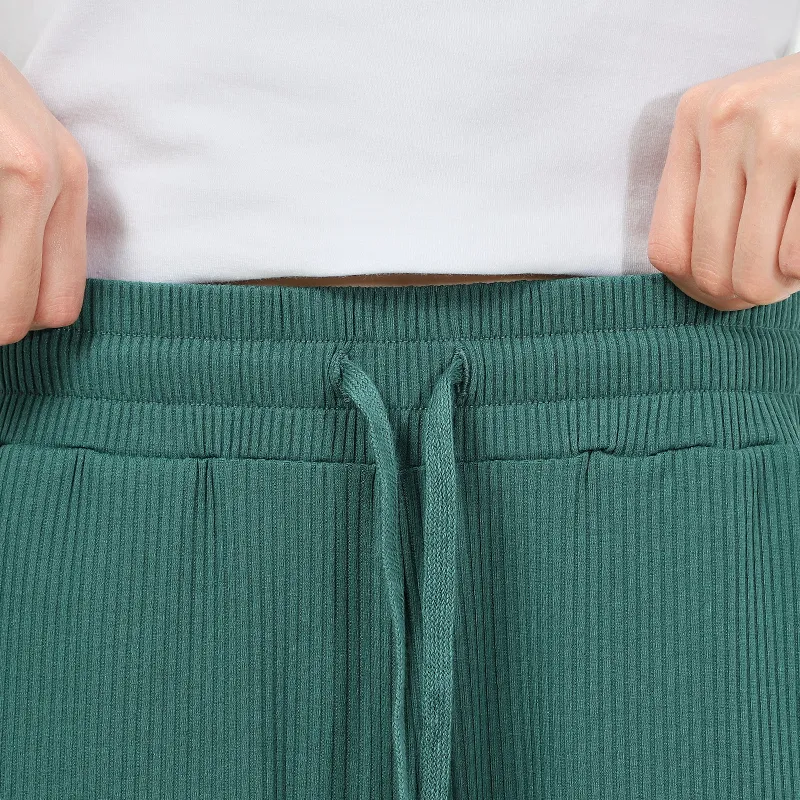 PUMA Casual Pants Women's Emerald Green-4