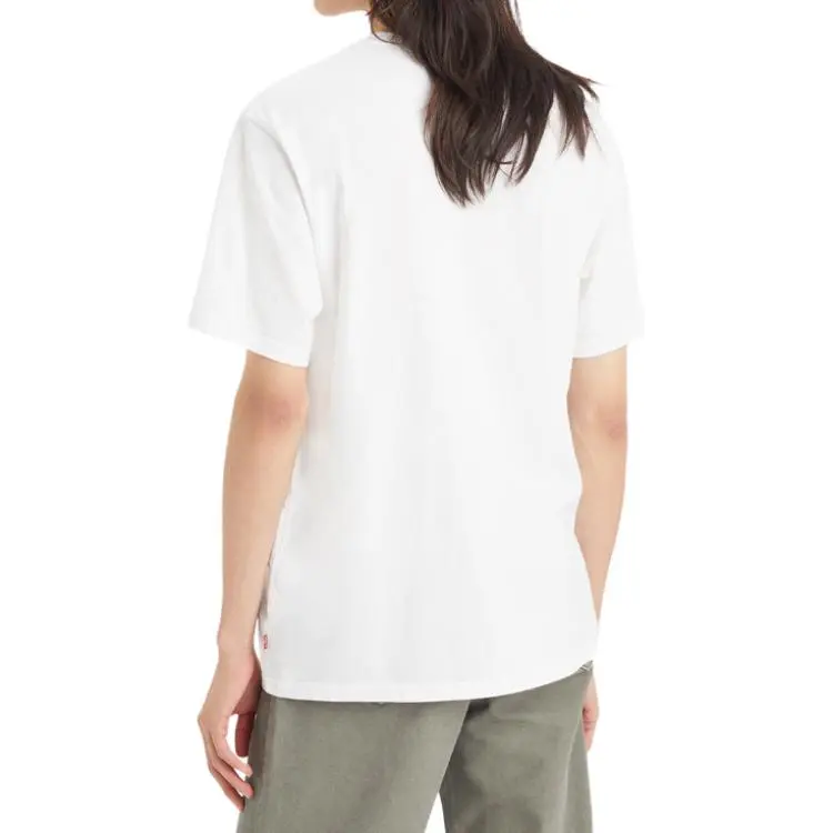 Levis T Shirts Men White-3