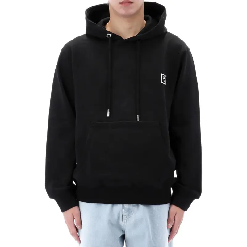 WOOYOUNGMI Logo embroidered Cotton Hoodie-2