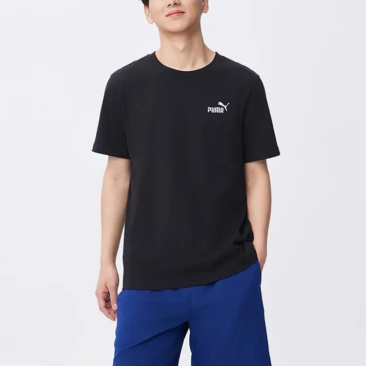 PUMA ESS SS25 T Shirt Unisex Black-2