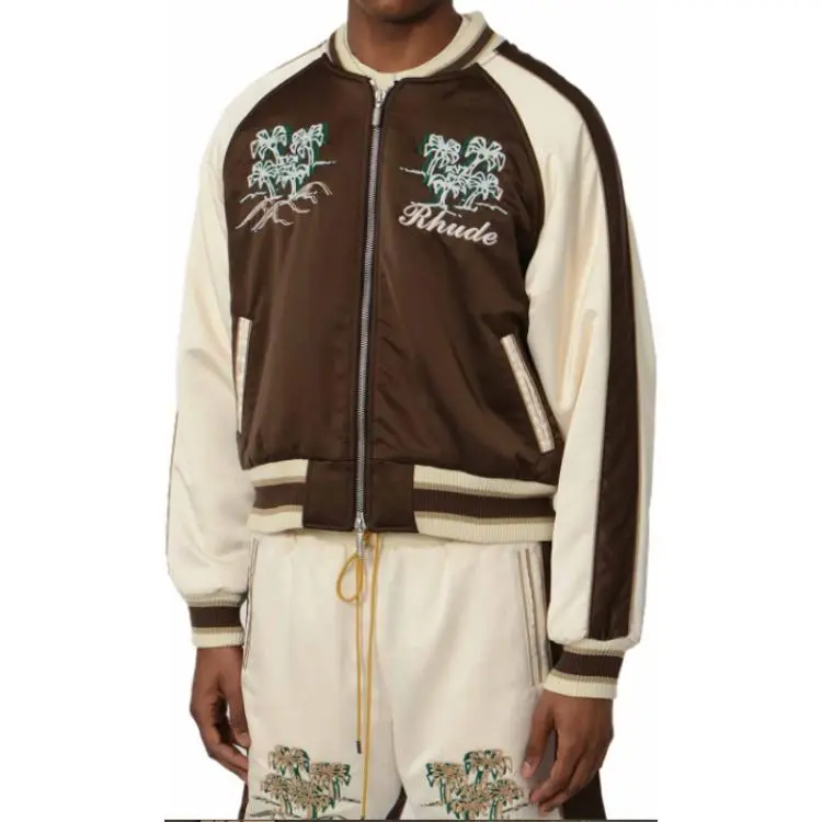RHUDE Crepe Satin Souvenier Jacket-3