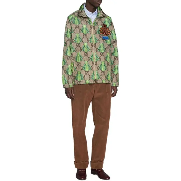 GUCCI Pineapple Gg Print Jacket-1