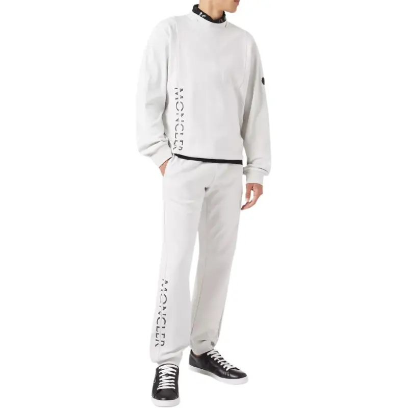 Moncler Sweatshirts Men White-2