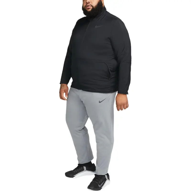 Nike Dri-Fit Knitted Sports Pants Men's Smoke Gray/Black-5