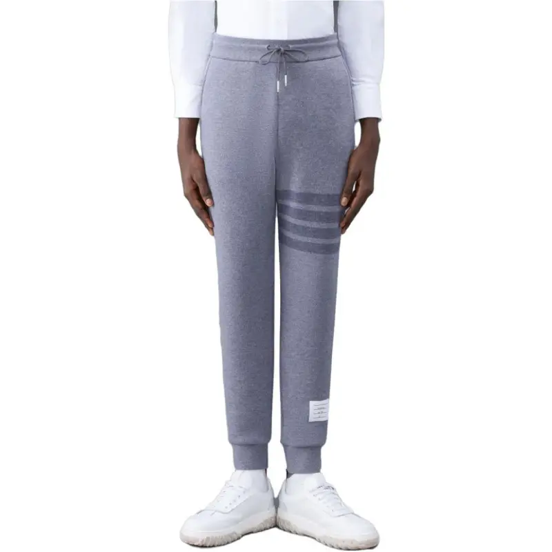 THOM BROWNE Four Bar Drawstring Joggers-2