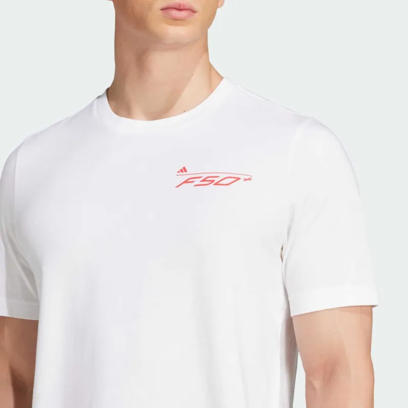 Adidas F50 Series T Shirt Men's White-3