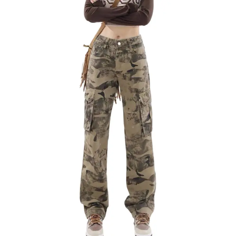 NHZN Jeans Unisex Army Green-3