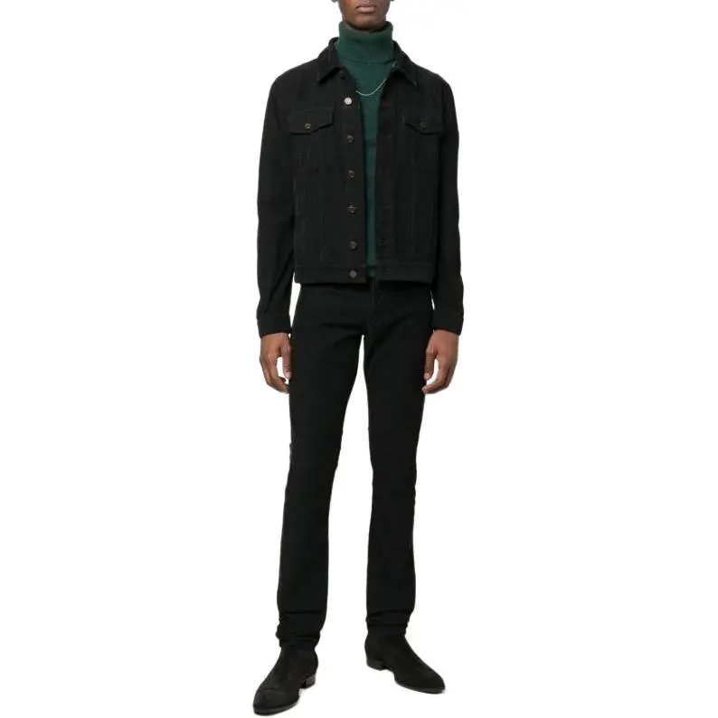 SAINT LAURENT SS22 Jackets & Coats Men's Black-1