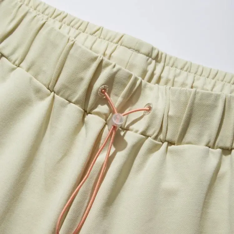 Le Coq Sportif Knitted Sports Pants Women's Original White-2