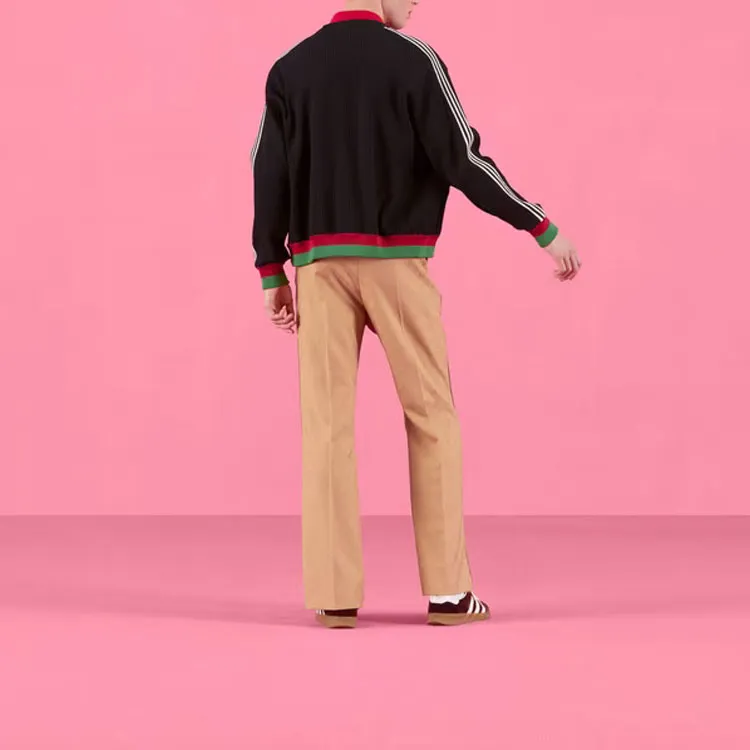 GUCCI X Adidas Gg Trefoil Jacquard Pant-3