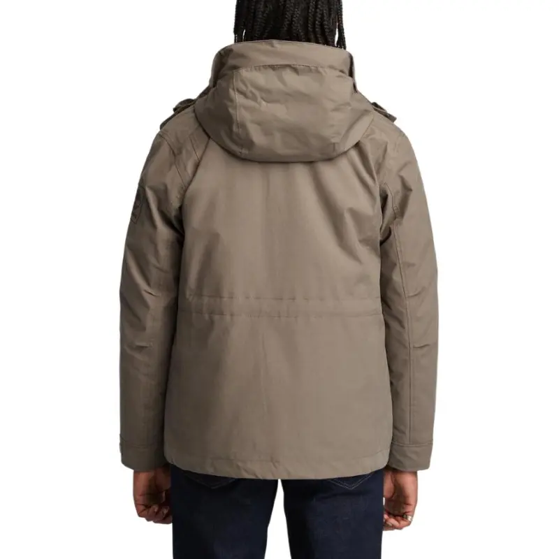 Timberland Water Resistant Windproof Breathable Windbreaker Jacket Men's Chocolate-4