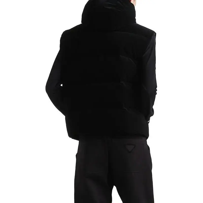 PRADA Enamel Triangle logo Gilet-4