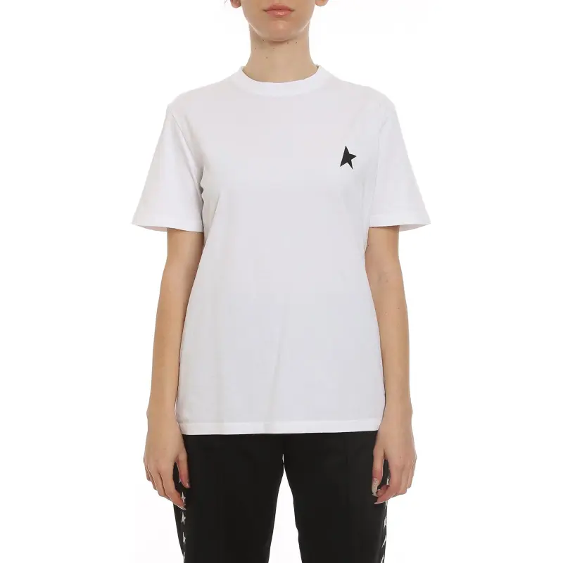 Golden Goose Logo print Short sleeve T shirt-1