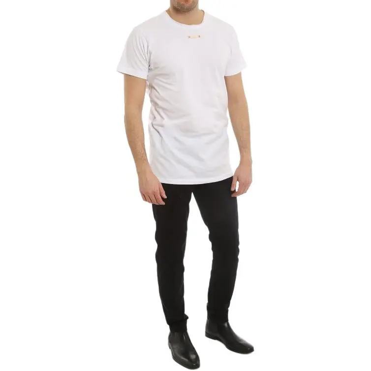 Maison Margiela Patch Detailed Crewneck T Shirt-3