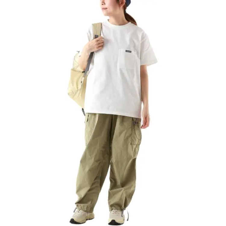 And Wander x Gramicci SS24 T Shirt Unisex White-4