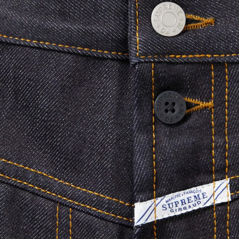 Supreme Marithé + François Girbaud X Seam Baggy Jean Dark Indigo-6