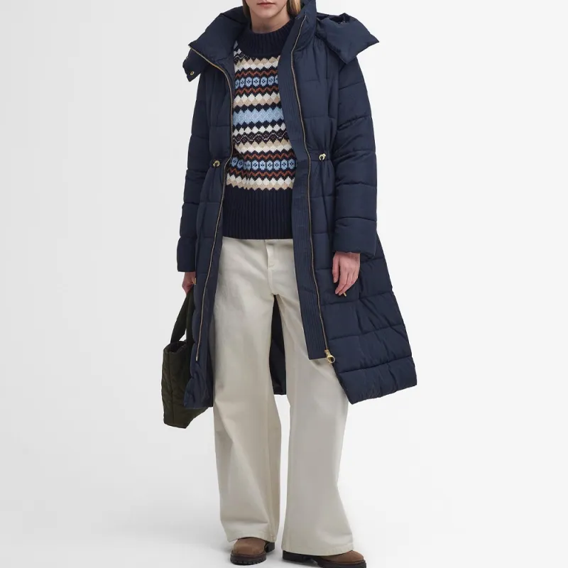 BARBOUR FW24 Puffer Jacket Women's Navy-4