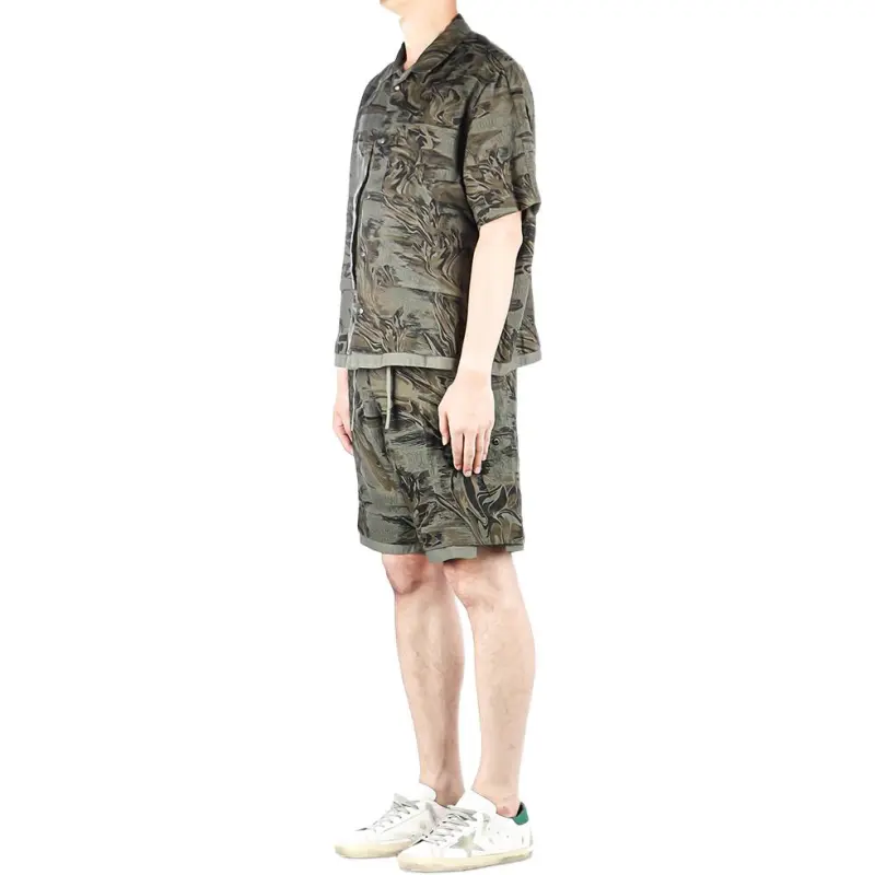 STONE ISLAND Casual Shorts Men Camouflage-3