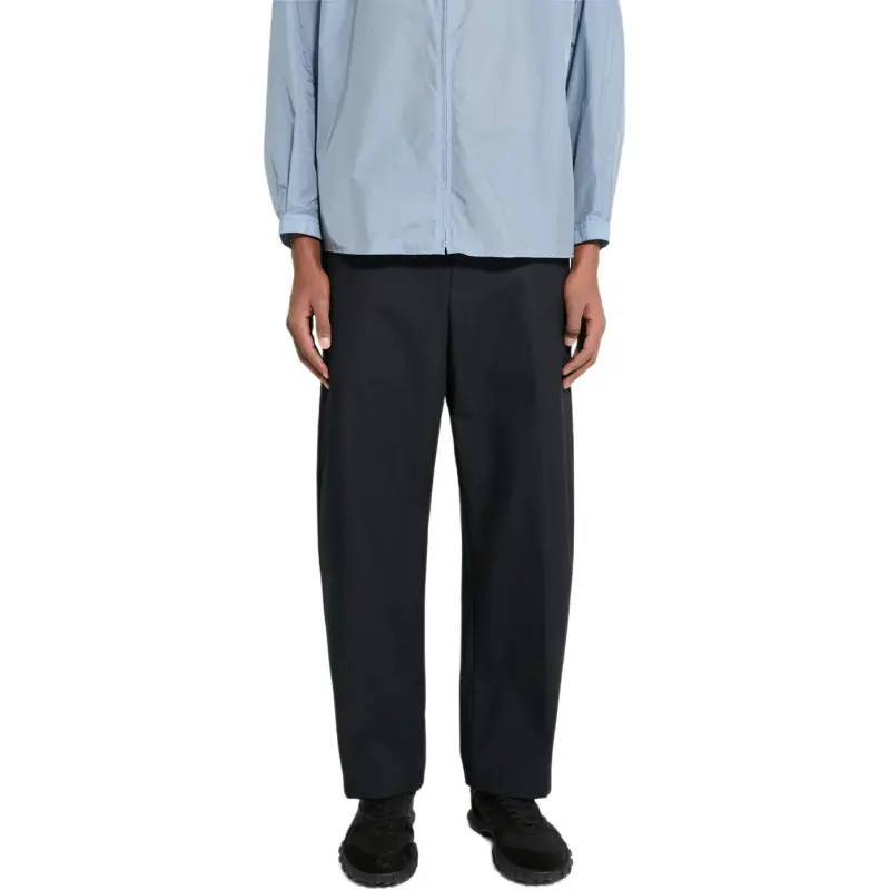 JIL SANDER + Logo Embroidered Tapered Pants-4