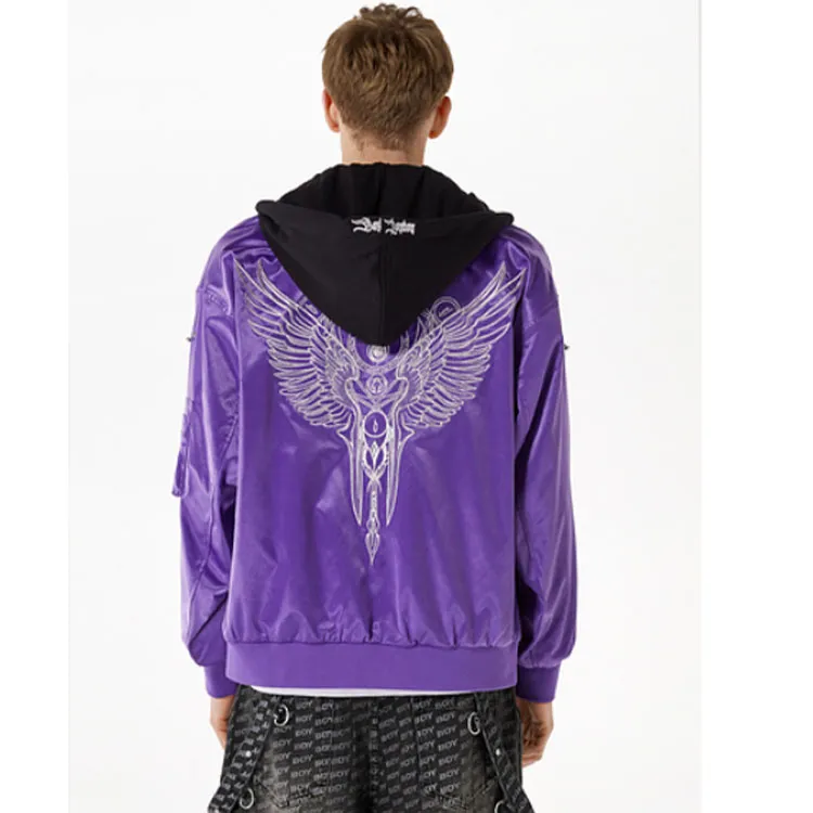 Boy London Jacket Unisex Purple-3
