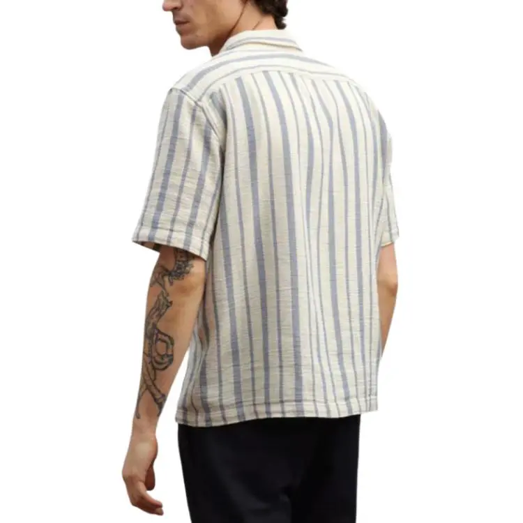 H&M Shirts Men Light Blue-3
