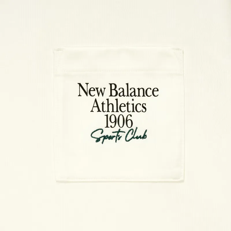 New Balance Vintage Sports Series T Shirt Men's Ecru-2