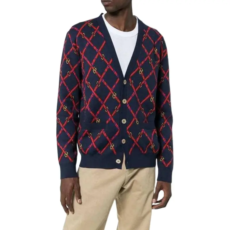 GUCCI SS23 Sweater Unisex Marine Blue-3