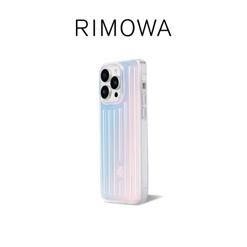 RIMOWA PC Material Slip Resistant Protective Case Impact Resistant Wear Resistant Phone Cases IPhone 14 Pro/15 Pro-1