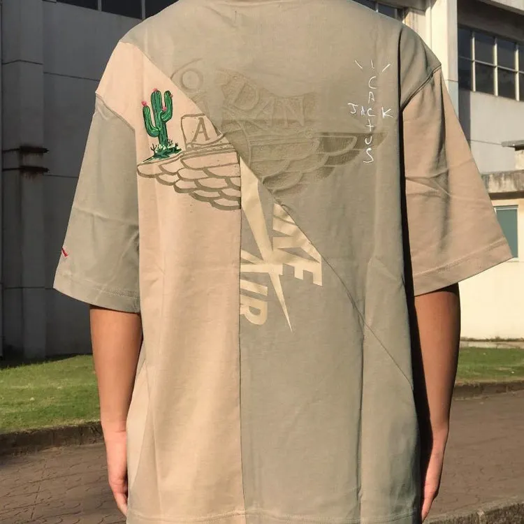 Travis Scott Cactus Jack X Jordan T shirt Asia Sizing-3